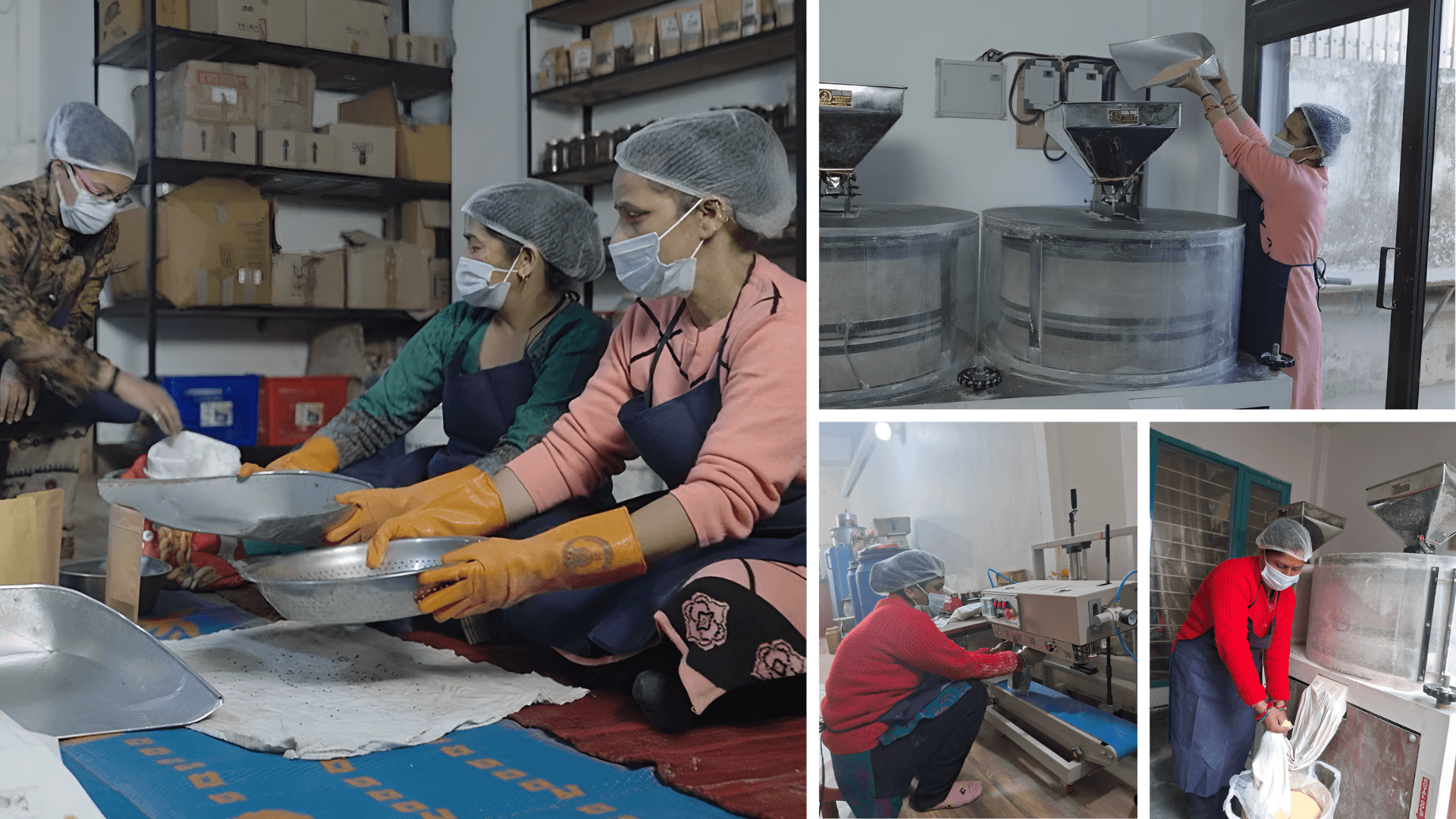 Women working at Gauraaj